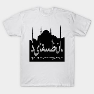 Istanbul Skyline Cityscape Silhouette T-Shirt